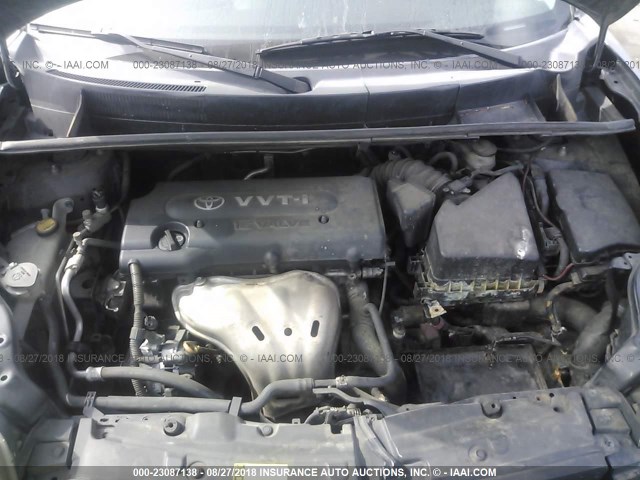 JTLKE50E981029994 - 2008 TOYOTA SCION XB Қара фото 10