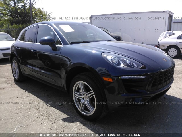 WP1AB2A51GLB45320 - 2016 PORSCHE MACAN S Dark Blue photo 1