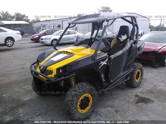 3JBKXLP19DJ000235 - 2013 CAN-AM COMMANDER 1000 X YELLOW photo 2