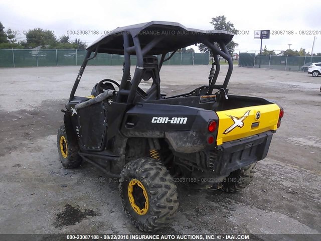 3JBKXLP19DJ000235 - 2013 CAN-AM COMMANDER 1000 X YELLOW photo 3