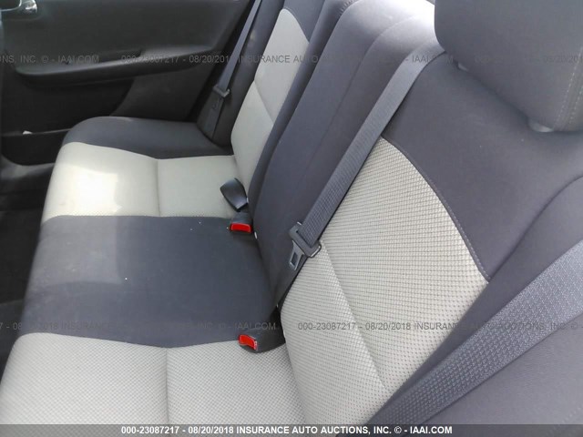 1G1ZA5EUXCF306467 - 2012 CHEVROLET MALIBU LS SILVER photo 8