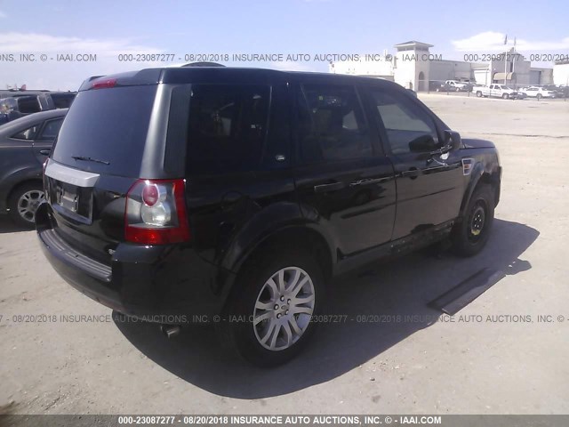 SALFP24N48H019003 - 2008 LAND ROVER LR2 SE BLACK photo 4