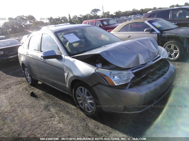 1FAHP35N28W268163 - 2008 FORD FOCUS SE/SEL/SES SILVER photo 1