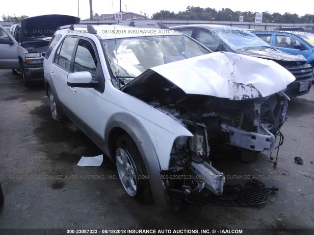 1FMDK02117GA19316 - 2007 FORD FREESTYLE SEL WHITE photo 1