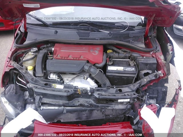 2T1KR32E97C642659 - 2007 TOYOTA COROLLA MATRIX XR BLACK photo 10