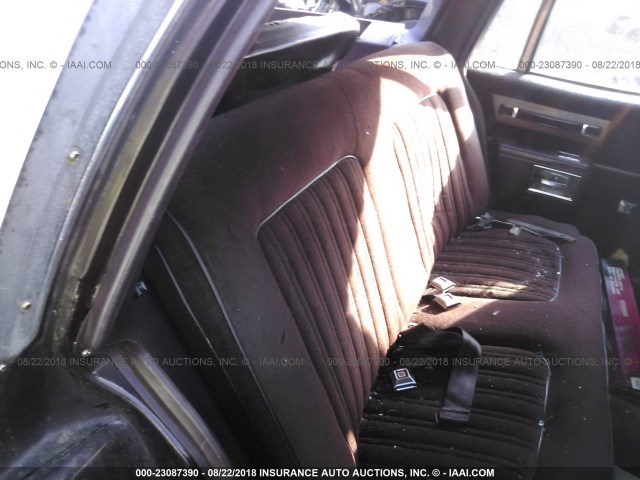 1G1BN81Y1JA166318 - 1988 CHEVROLET CAPRICE CLASSIC BURGUNDY photo 8