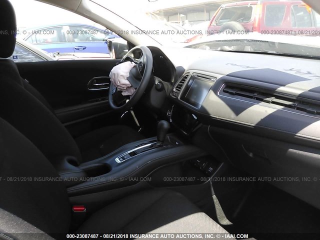 3CZRU6H50HG705753 - 2017 HONDA HR-V EX GRAY photo 5