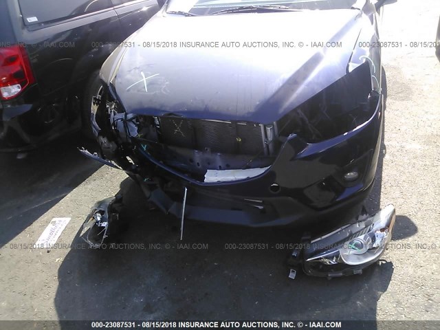 JM3KE2CY7E0354782 - 2014 MAZDA CX-5 TOURING BLUE photo 6