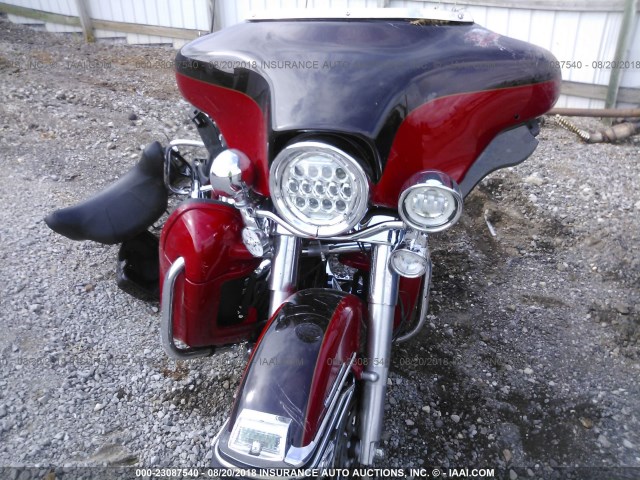 1HD1KEM12AB635806 - 2010 HARLEY-DAVIDSON FLHTK RED photo 5