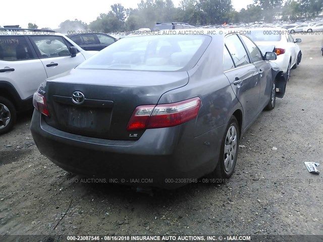 4T1BE46K77U146162 - 2007 TOYOTA CAMRY NEW GENERAT CE/LE/XLE/SE GRAY photo 4