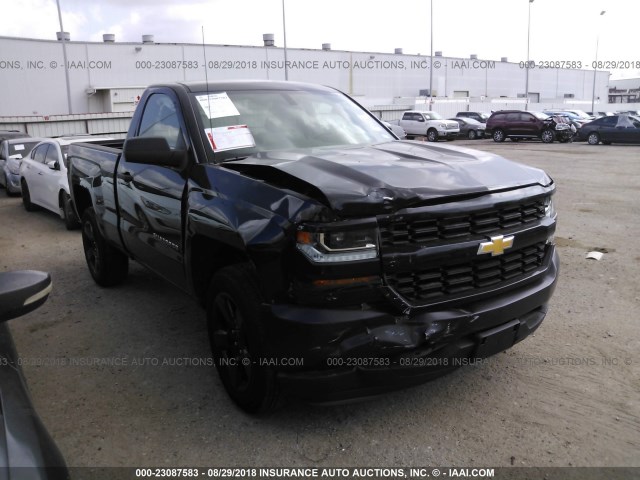 1GCNCNECXJZ178878 - 2018 CHEVROLET SILVERADO C1500/C1500  LS BLACK photo 1