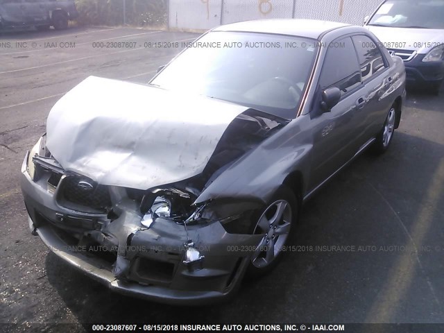 JF1GD67636G513491 - 2006 SUBARU IMPREZA 2.5I SILVER photo 2