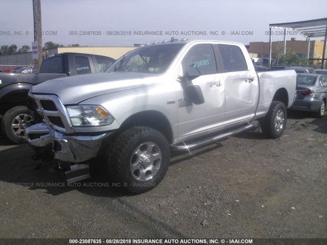 3C6UR5DJ2JG101312 - 2018 RAM 2500 SLT SILVER photo 2