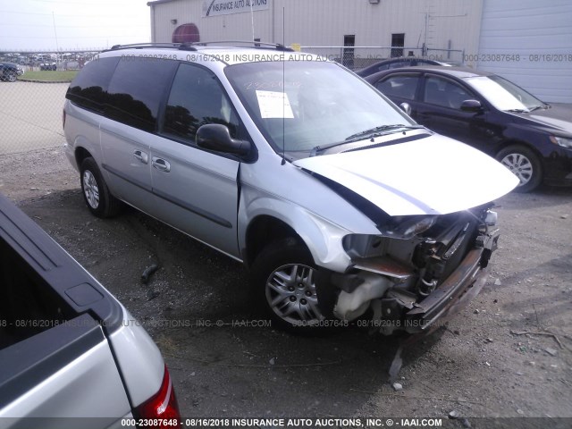 1B4GP44312B619751 - 2002 DODGE GRAND CARAVAN SPORT SILVER photo 1