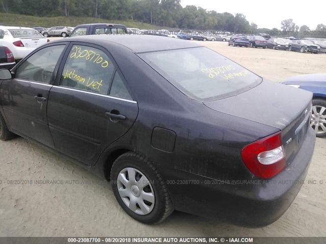 4T1BE32K34U842092 - 2004 TOYOTA CAMRY LE/XLE/SE Qara foto 3