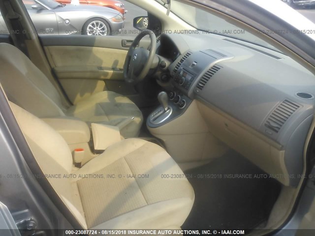 3N1AB61E17L631688 - 2007 NISSAN SENTRA 2.0/2.0S/2.0SL GRAY photo 5