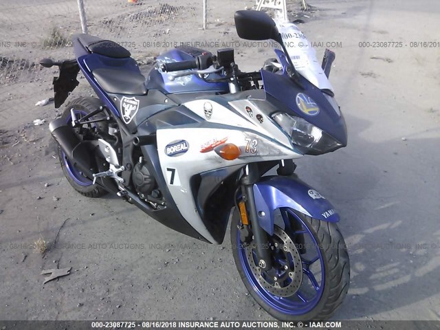 MH3RH06Y7FK004901 - 2015 YAMAHA YZFR3 BLUE photo 1