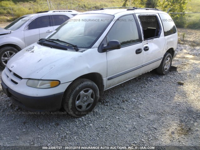 2B4FP2536VR179269 - 1997 DODGE CARAVAN WHITE photo 2