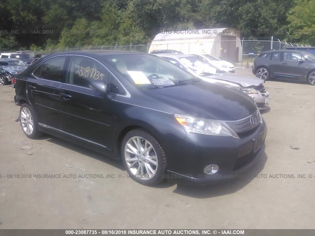 JTHBB1BA9A2027684 - 2010 LEXUS HS 250H GRAY photo 1