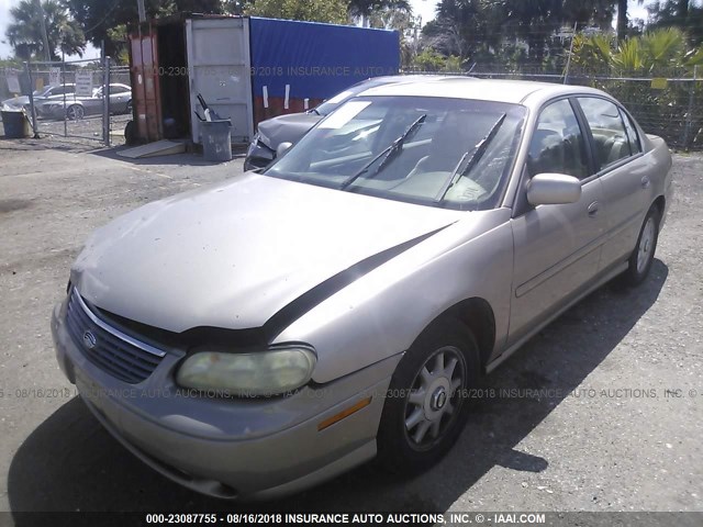1G1NE52M2VY126608 - 1997 CHEVROLET MALIBU LS Qızıl foto 2