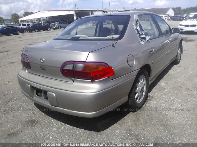 1G1NE52M2VY126608 - 1997 CHEVROLET MALIBU LS Qızıl foto 4
