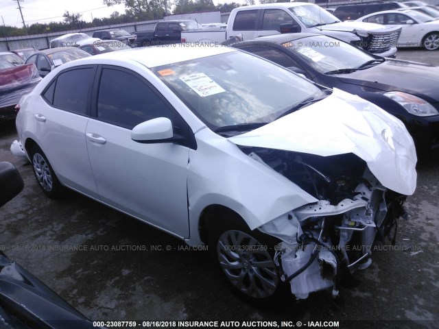 5YFBURHE1HP679392 - 2017 TOYOTA COROLLA L/LE/XLE/SE/XSE WHITE photo 1