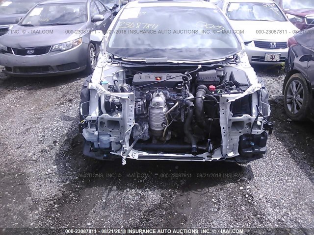 19XFB2F95CE069557 - 2012 HONDA CIVIC EXL WHITE photo 6