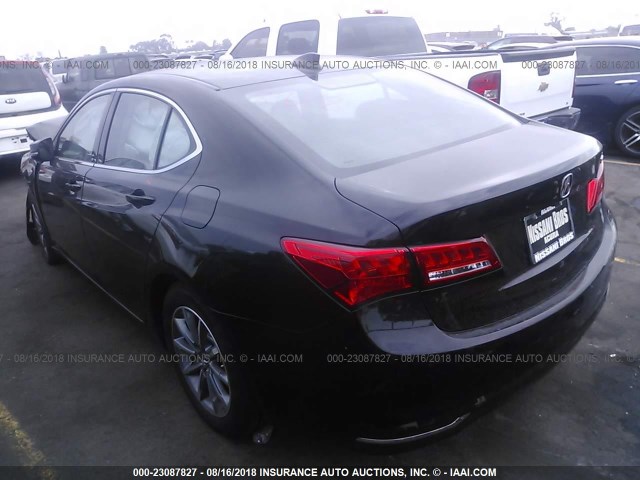 19UUB1F31JA004039 - 2018 ACURA TLX BLACK photo 3