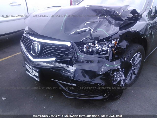 19UUB1F31JA004039 - 2018 ACURA TLX BLACK photo 6