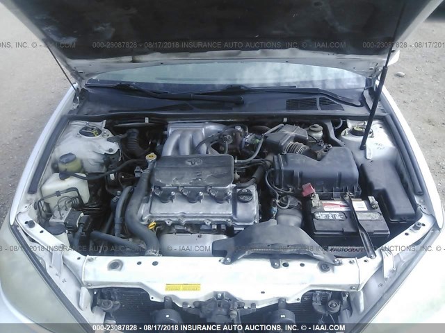 4T1BF30K52U006684 - 2002 TOYOTA CAMRY LE/XLE/SE 白色 照片 10