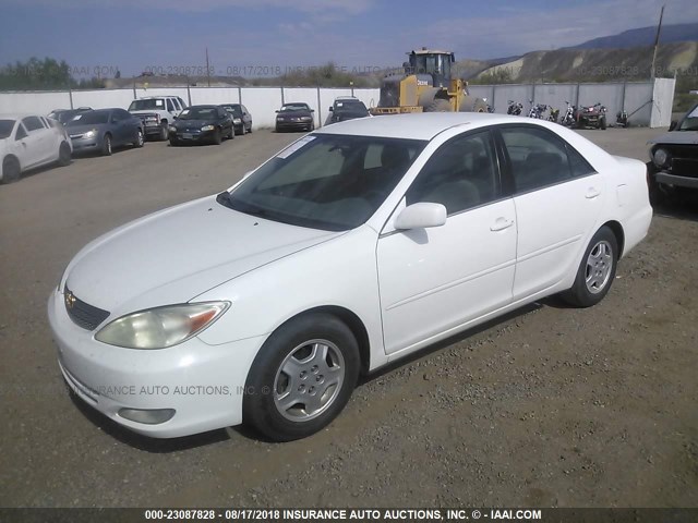 4T1BF30K52U006684 - 2002 TOYOTA CAMRY LE/XLE/SE 白色 照片 2