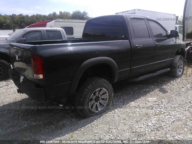 3D7KS28C05G819290 - 2005 DODGE RAM 2500 ST/SLT 黑色 照片 4