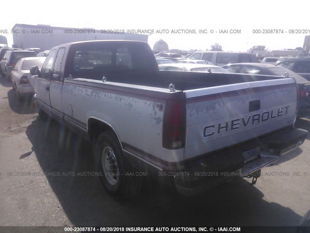 2GCGC29K2L1173307 - 1990 CHEVROLET GMT-400 C2500 MAROON photo 3