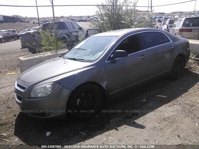 1G1ZB5E12BF145100 - 2011 CHEVROLET MALIBU LS ყავისფერი ფოტო 2