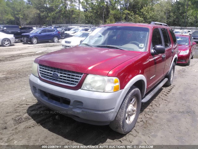 1FMDU62E32UB77408 - 2002 FORD EXPLORER XLS RED photo 6