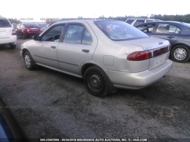 3N1AB41D8VL023112 - 1997 NISSAN SENTRA XE/GXE SILVER photo 3