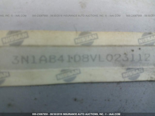 3N1AB41D8VL023112 - 1997 NISSAN SENTRA XE/GXE SILVER photo 9