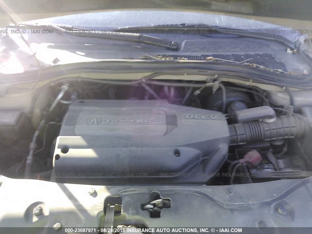 2HNYD18641H543736 - 2001 ACURA MDX TOURING GOLD photo 10