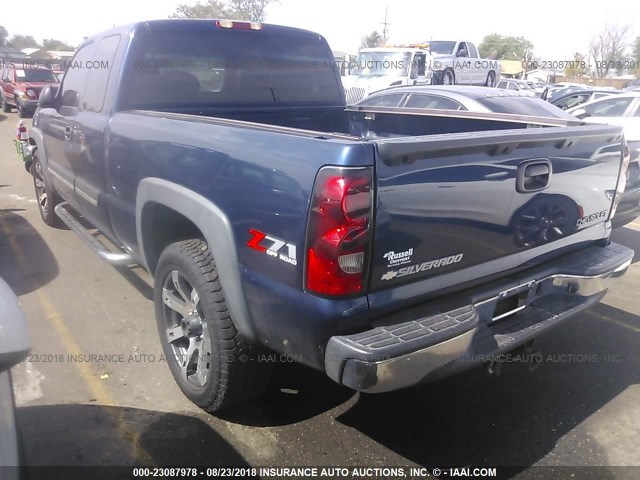 1GCEK19T84Z211404 - 2004 CHEVROLET SILVERADO K1500 Dark Blue photo 3