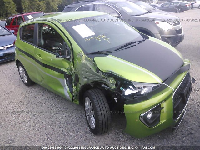 KL8CD6SA4GC588397 - 2016 CHEVROLET SPARK 1LT GREEN photo 1