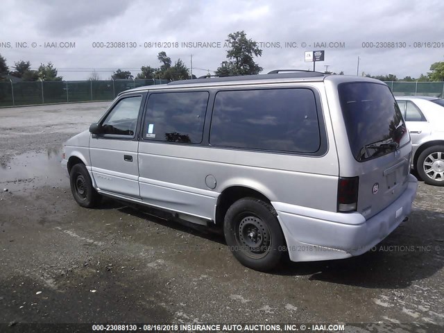 1B4GH54R4RX361438 - 1994 DODGE GRAND CARAVAN LE/ES SILVER photo 3