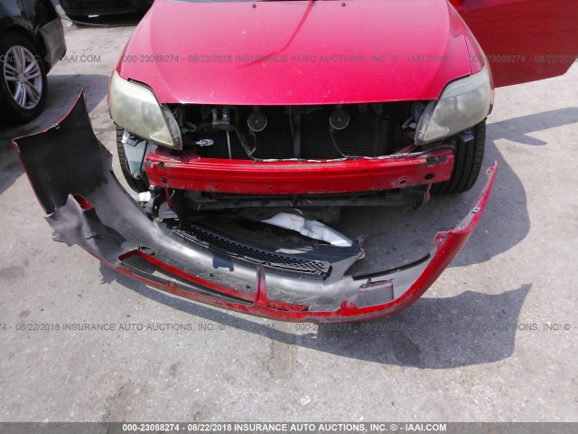 JTKDE177050059397 - 2005 TOYOTA SCION TC 红色 照片 6