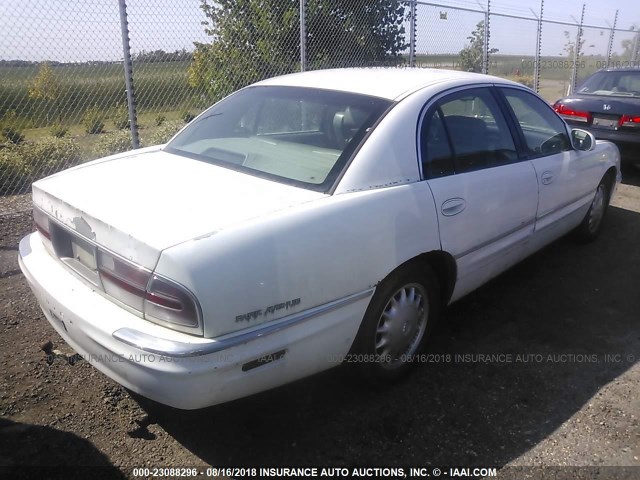 1G4CW52K3V4657345 - 1997 BUICK PARK AVENUE  WHITE photo 4