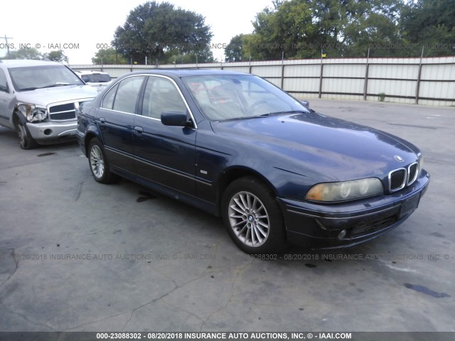 WBADN63433GN88456 - 2003 BMW 540 I AUTOMATIC BLUE photo 1