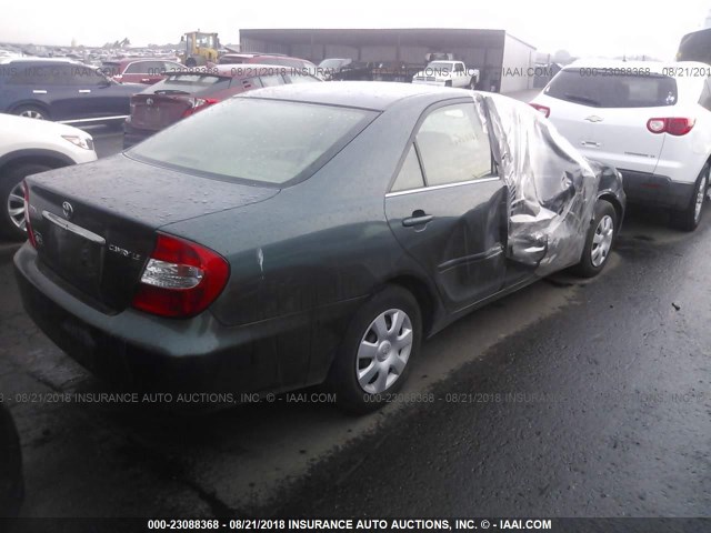 4T1BE32K84U350805 - 2004 TOYOTA CAMRY LE/XLE/SE 绿色 照片 4