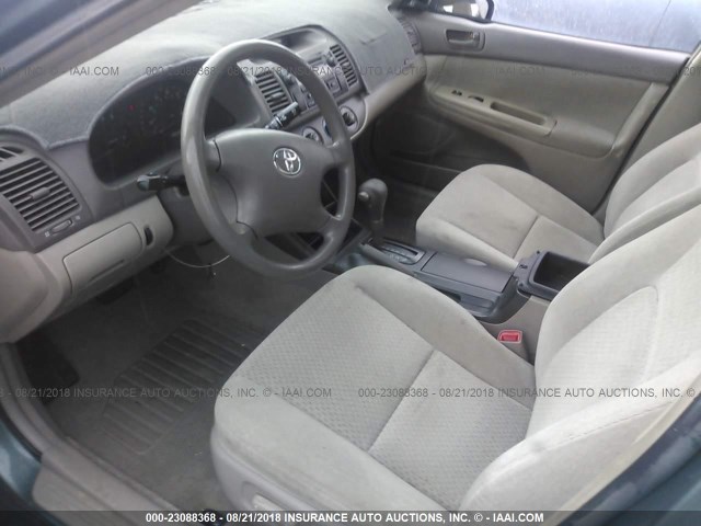 4T1BE32K84U350805 - 2004 TOYOTA CAMRY LE/XLE/SE 绿色 照片 5