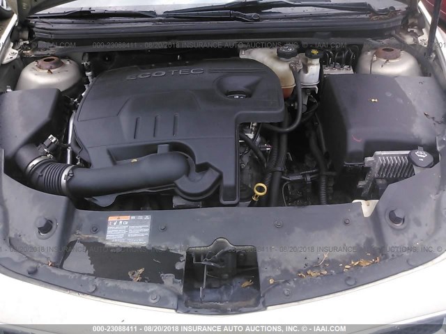 1G1ZB5E12BF107897 - 2011 CHEVROLET MALIBU LS Qəhvəyi foto 10