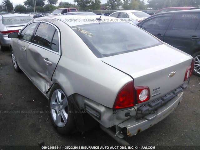 1G1ZB5E12BF107897 - 2011 CHEVROLET MALIBU LS Qəhvəyi foto 3