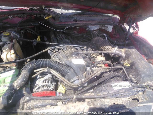 1J4FN28S2YL206406 - 2000 JEEP CHEROKEE SE RED photo 10