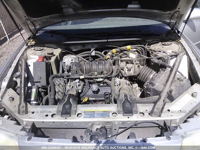 2G4WB52K941358736 - 2004 BUICK REGAL LS SILVER photo 10